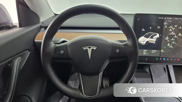 Tesla Model Y 2021 Серый из Кореи, фото 4