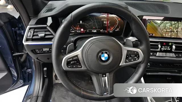 BMW 4 Series (G22) 2021 Синий из Кореи, фото 4