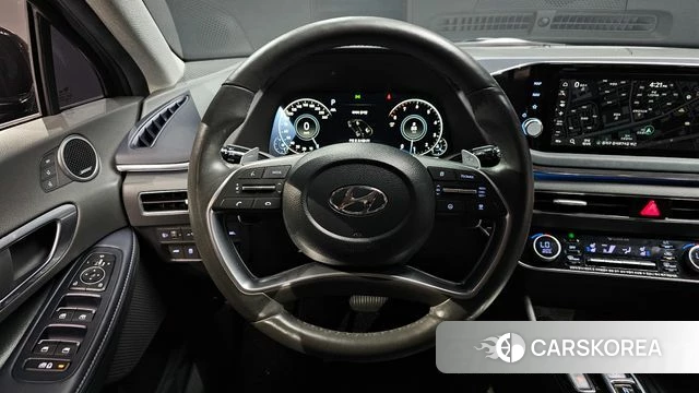 Hyundai Sonata (DN8) 2021 Черный из Кореи, фото 4