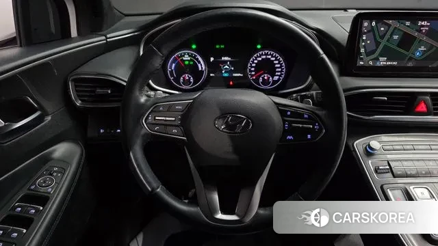 Hyundai The New Santa Fe 2022 Белый из Кореи, фото 4