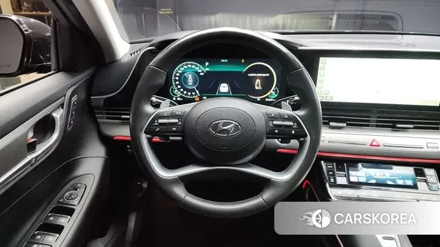 Hyundai The New Grandeur IG Hybrid 2021 Черный из Кореи, фото 4