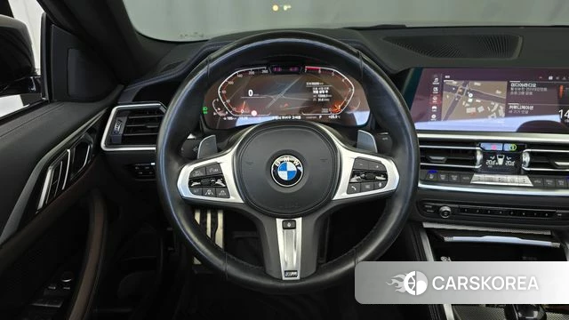 BMW 4 Series (G22) 2021 Черный из Кореи, фото 4