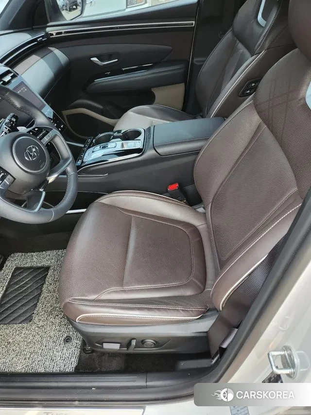 Hyundai Tucson Hybrid (NX4) 2020 Белый из Кореи, фото 4