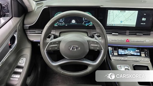 Hyundai The New Grandeur IG Hybrid 2021 Серый из Кореи, фото 4