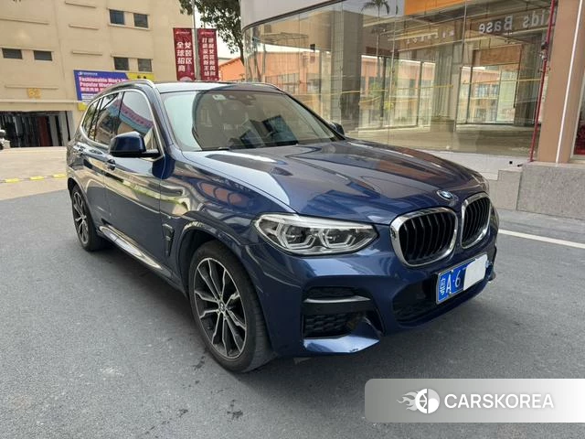 BMW X3 2021 Синий из Китая, фото 4