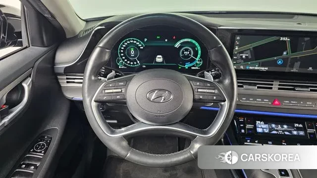 Hyundai The New Grandeur IG Hybrid 2020 Черный из Кореи, фото 4