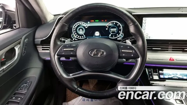 Hyundai The New Grandeur IG 2021 Черный из Кореи, фото 4