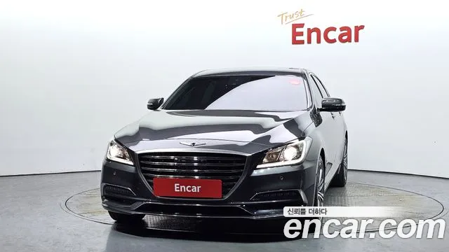 Genesis G80 2018 Серый из Кореи, фото 4