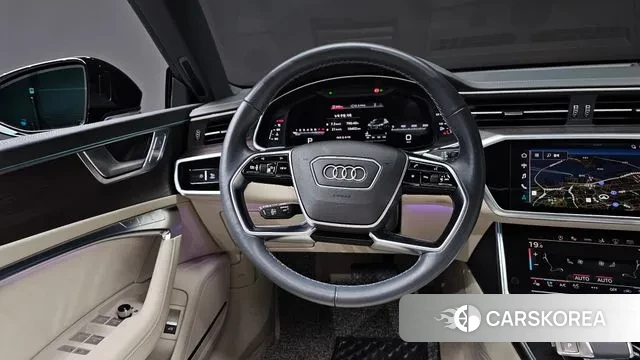 Audi A7 (4K) 2022 Черный из Кореи, фото 4