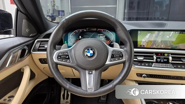 BMW 4 Series (G22) 2021 Черный из Кореи, фото 4