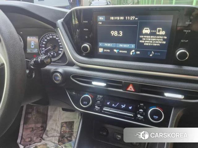 Hyundai Sonata Hybrid (DN8) 2021 Серый из Кореи, фото 4