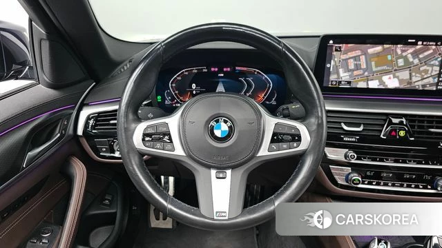 BMW 5 Series (G30) 2022 Черный из Кореи, фото 4