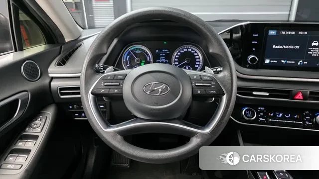 Hyundai Sonata Hybrid (DN8) 2021 Черный из Кореи, фото 4