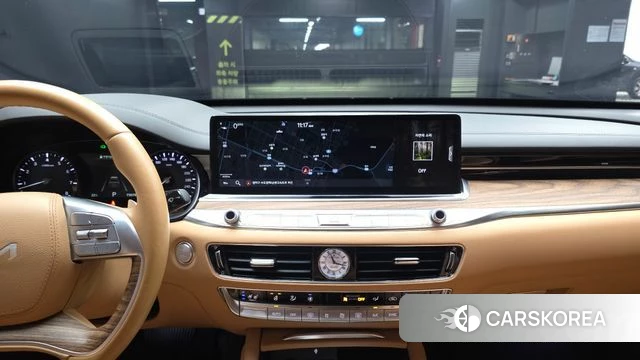 Kia The New K9 2nd generation 2021 Черный из Кореи, фото 4