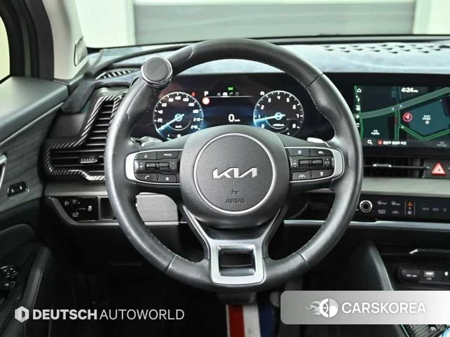 Kia Sportage 5th Generation 2022 Темно-зеленый из Кореи, фото 4