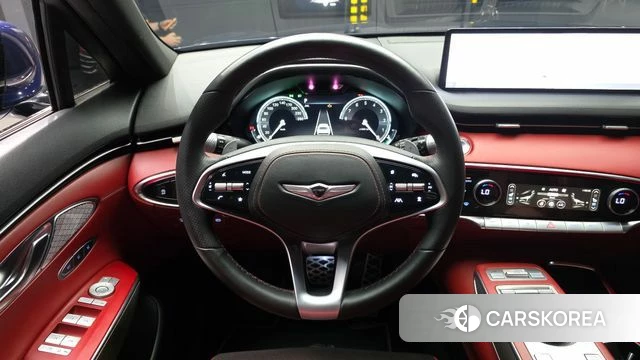 Genesis GV70 2021 Синий из Кореи, фото 4