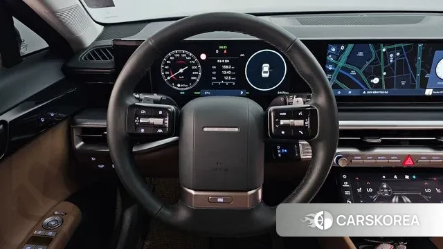 Hyundai Grandeur Hybrid (GN7) 2023 Черный из Кореи, фото 4