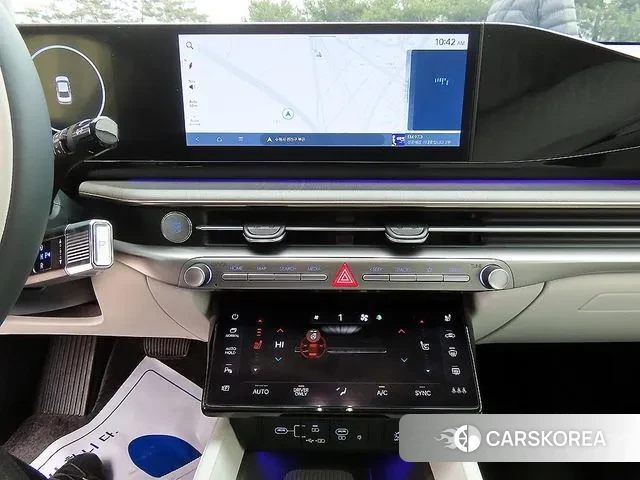 Hyundai Grandeur Hybrid (GN7) 2023 Черный из Кореи, фото 4