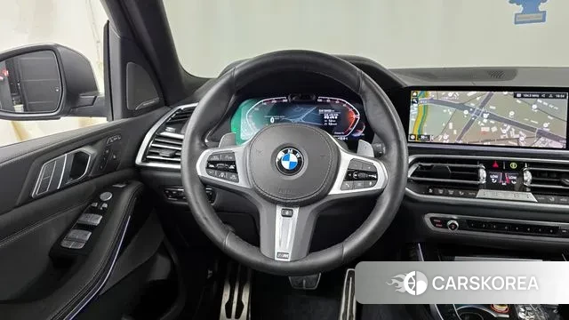 BMW X7 (G07) 2022 Небесно-голубой из Кореи, фото 4