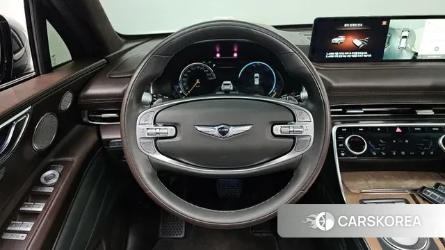 Genesis GV80 2021 Темно-зеленый из Кореи, фото 4