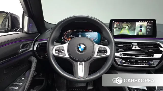 BMW 5 Series (G30) 2023 Черный из Кореи, фото 4