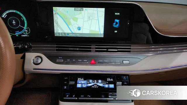 Hyundai The New Grandeur IG Hybrid 2021 Белый из Кореи, фото 4