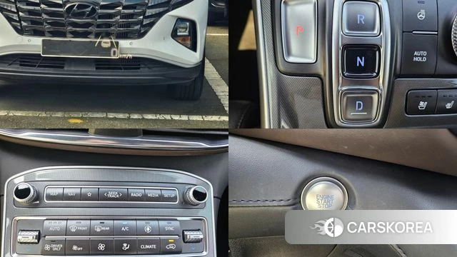 Hyundai The New Santa Fe 2023 Белый из Кореи, фото 4