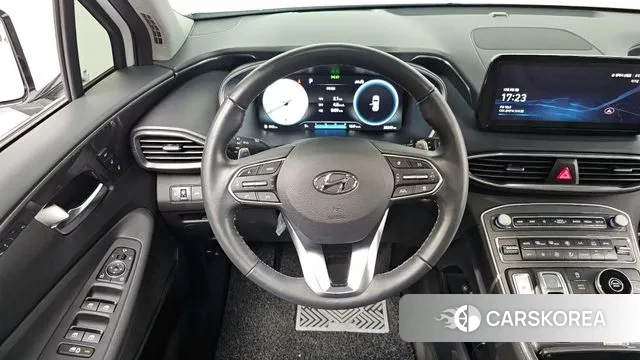 Hyundai The New Santa Fe 2023 Белый из Кореи, фото 4