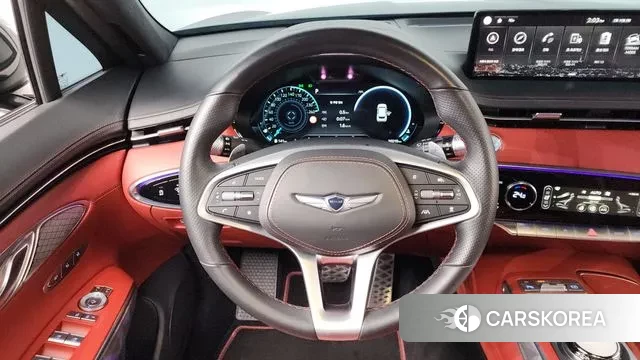 Genesis GV70 2022 Зеленый из Кореи, фото 4