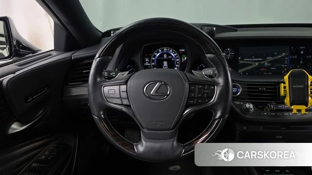 Lexus LS500h 5th generation 2018 Черный из Кореи, фото 4