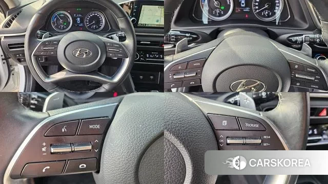 Hyundai Sonata Hybrid (DN8) 2021 Белый из Кореи, фото 4