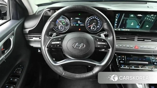 Hyundai The New Grandeur IG Hybrid 2020 Черный из Кореи, фото 4