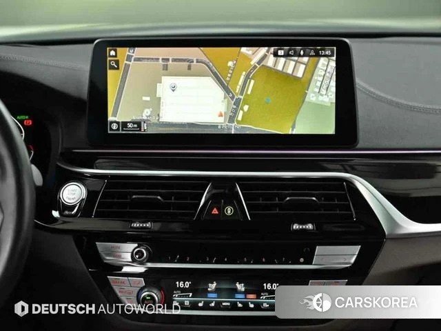 BMW 5 Series (G30) 2021 Небесно-голубой из Кореи, фото 4