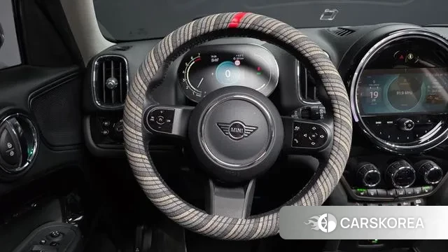 Mini Cooper Countryman 2022 Небесно-голубой из Кореи, фото 4