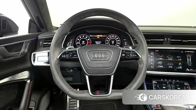 Audi RS7 (4K) 2021 Черный из Кореи, фото 4