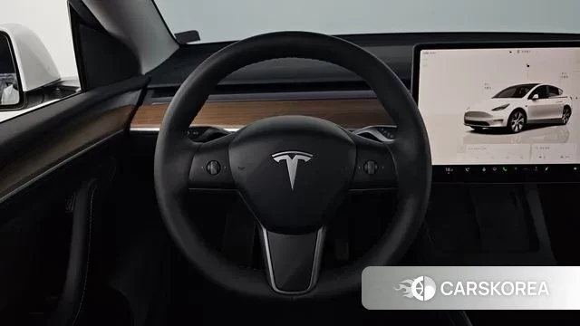 Tesla Model Y 2023 Белый из Кореи, фото 4