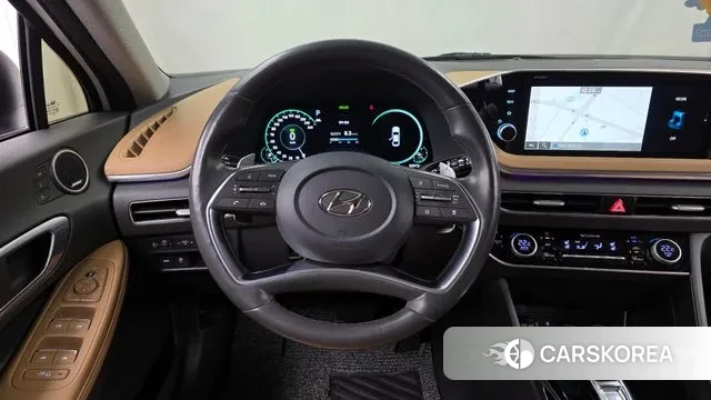 Hyundai Sonata Hybrid (DN8) 2020 Белый из Кореи, фото 4