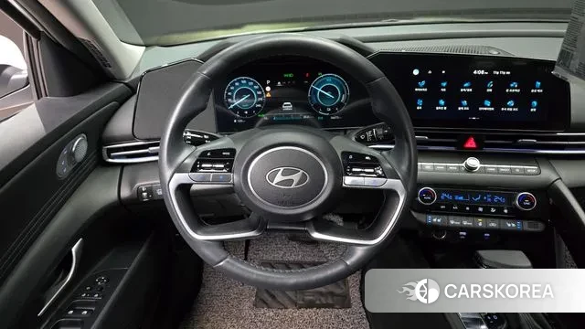 Hyundai The New Avante Hybrid (CN7) 2025 Белый из Кореи, фото 4