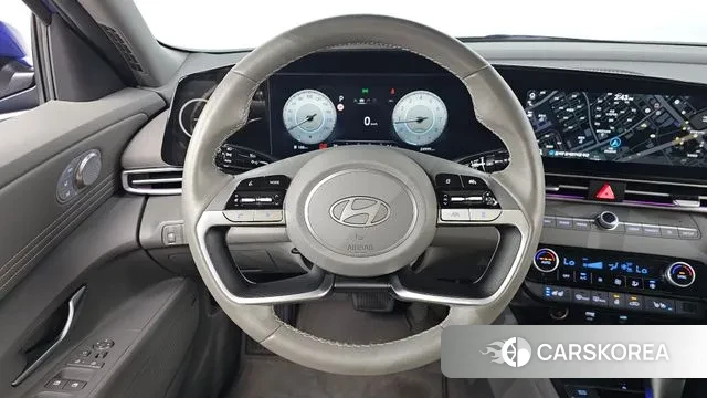 Hyundai The New Avante (CN7) 2023 Синий из Кореи, фото 4