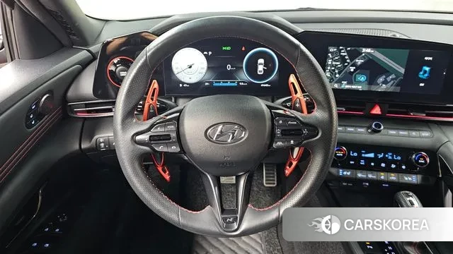 Hyundai Avante (CN7) 2023 Красный из Кореи, фото 4