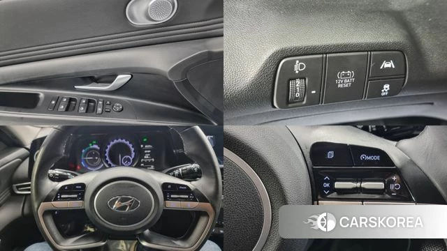 Hyundai Avante Hybrid (CN7) 2021 Белый из Кореи, фото 4