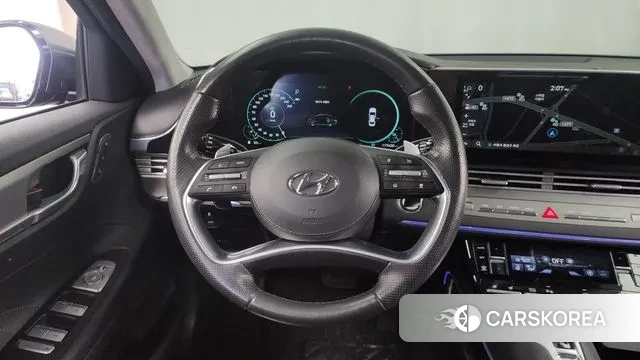 Hyundai The New Grandeur IG Hybrid 2020 Серый из Кореи, фото 4