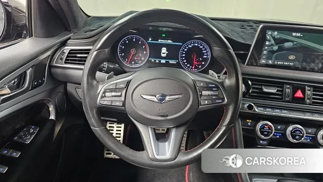 Genesis G70 2018 Черный из Кореи, фото 4