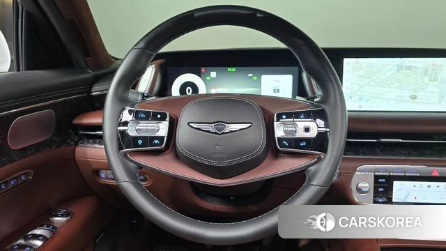 Genesis G90 (RS4) 2022 Черный из Кореи, фото 4