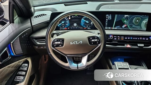 Kia K8 Hybrid 2022 Черный из Кореи, фото 4