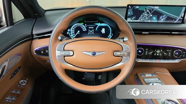 Genesis GV70 2023 Синий из Кореи, фото 4