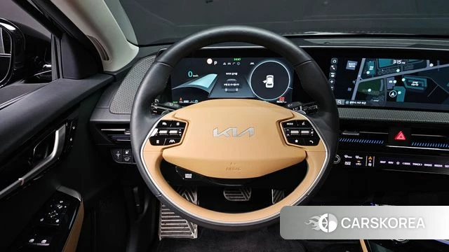 Kia EV6 2023 Черный из Кореи, фото 4