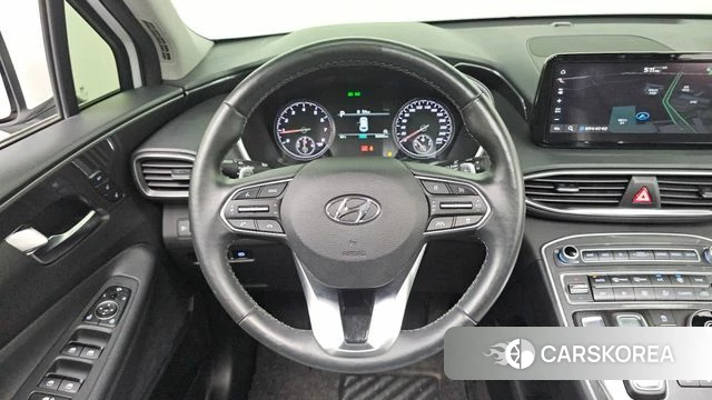 Hyundai The New Santa Fe 2021 Белый из Кореи, фото 4