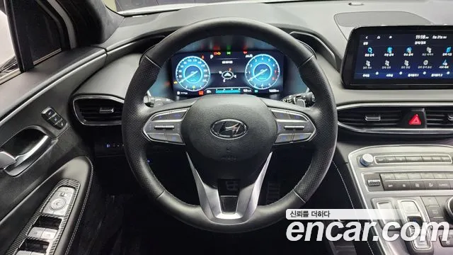 Hyundai The New Santa Fe 2023 Белый из Кореи, фото 4