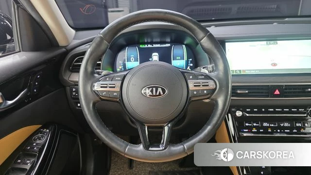 Kia K7 Premier Hybrid 2021 Черный из Кореи, фото 4